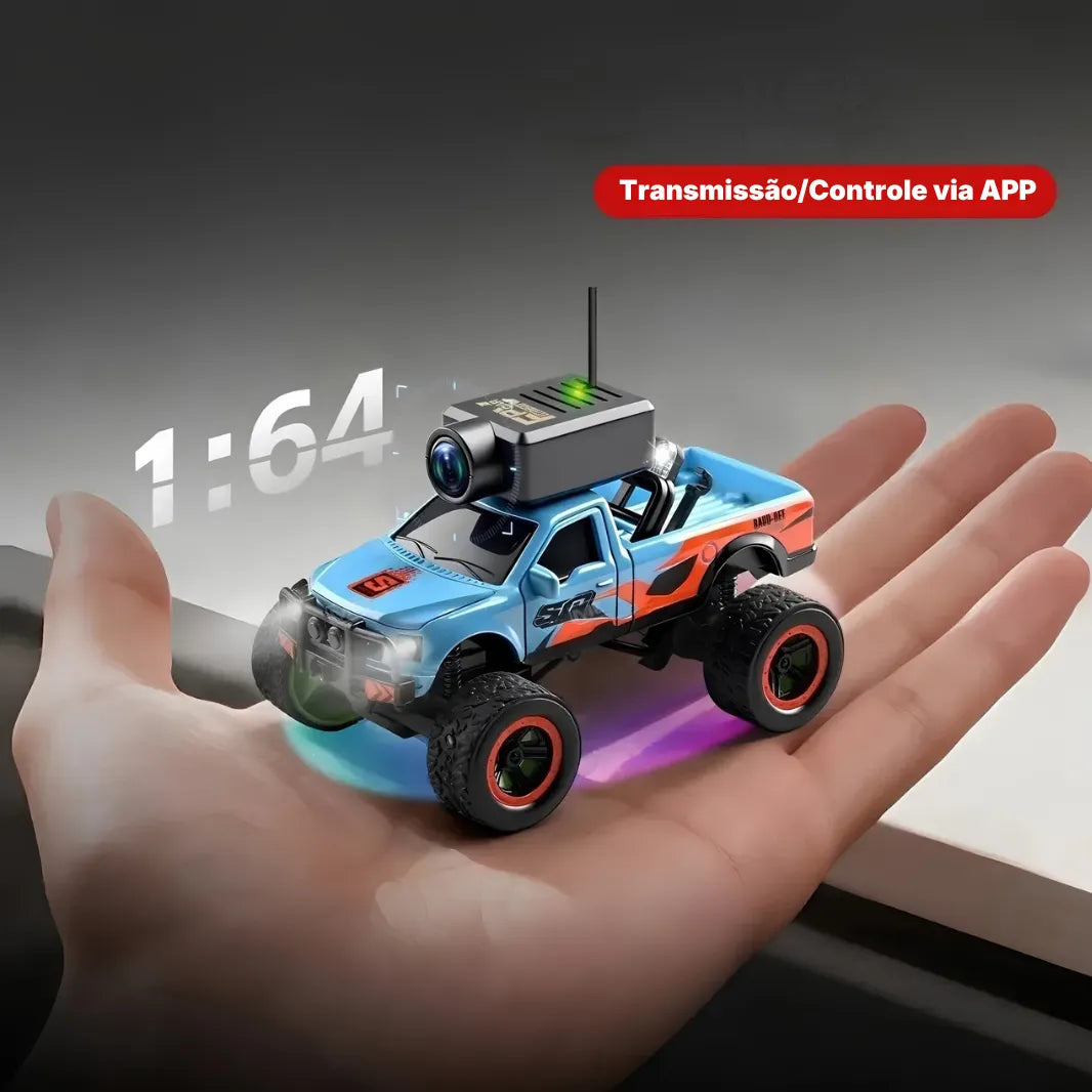Carrinho Com Câmera Wi-Fi e Controle Remoto | Innova Fácil
