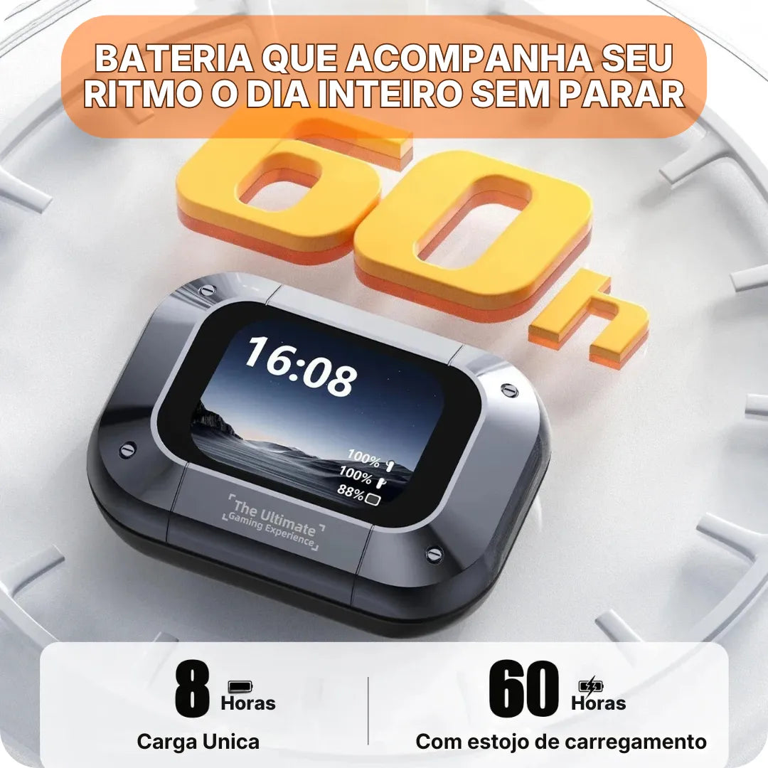Fone Tradutor Bluetooth HTC NE25 Com Tela Touch E Bateria De Longa Duração | Innova Fácil